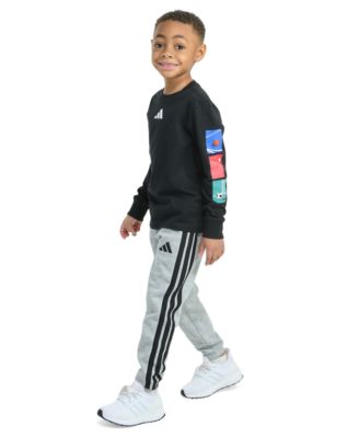 Toddler & Little Boys Long-Sleeve Graphic T-Shirt & Jogger Pants, 2 Piece Set  