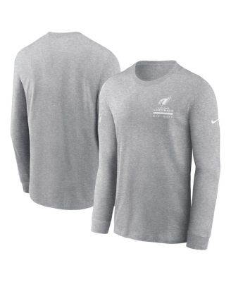 Nike - Men's Gray Arizona Cardinals Sideline Performance Long Sleeve T-Shirt