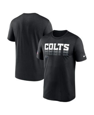 Nike - Men's Black Indianapolis Colts Sideline Legend Performance T-Shirt