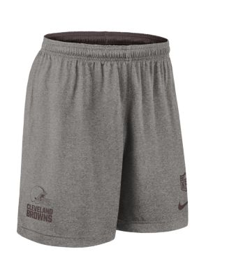 Men's Brown Cleveland Browns Sideline Reversible Performance Shorts