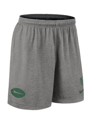 Men's Black New York Jets Sideline Reversible Performance Shorts