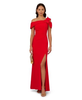 Adrianna Papell - Women's Asymmetric Mermaid Dress