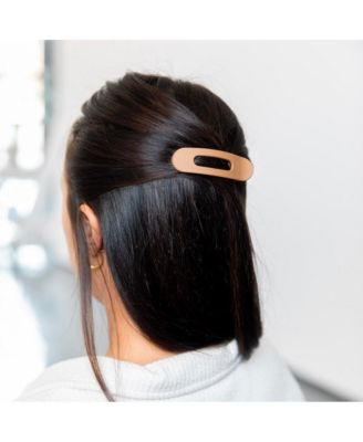 Mixed Size Flat Lay Clip Set - Camel