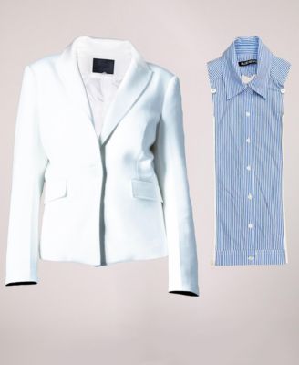 Women's Removable Denim Insert Helen Blazer