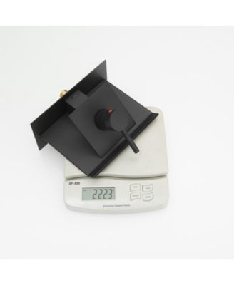 Single Handle Wall Mount Spout Waterfall Bathroom Faucet