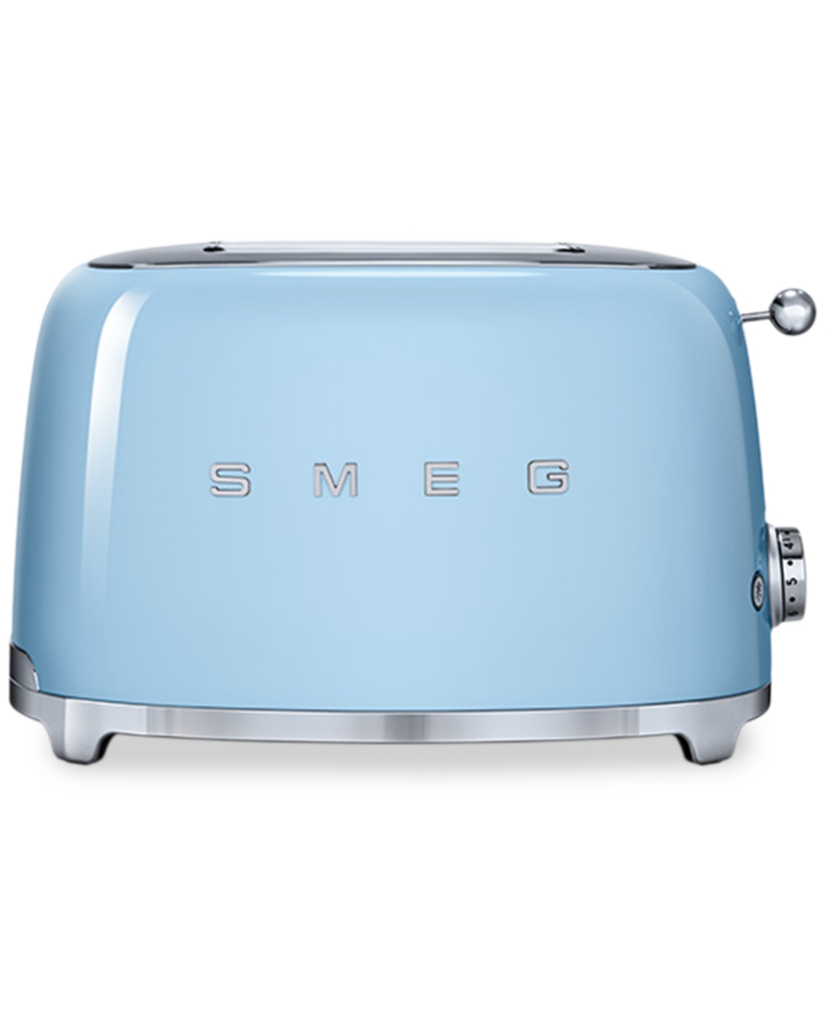 Shop Smeg 2-slice Toaster In Pastel Blue