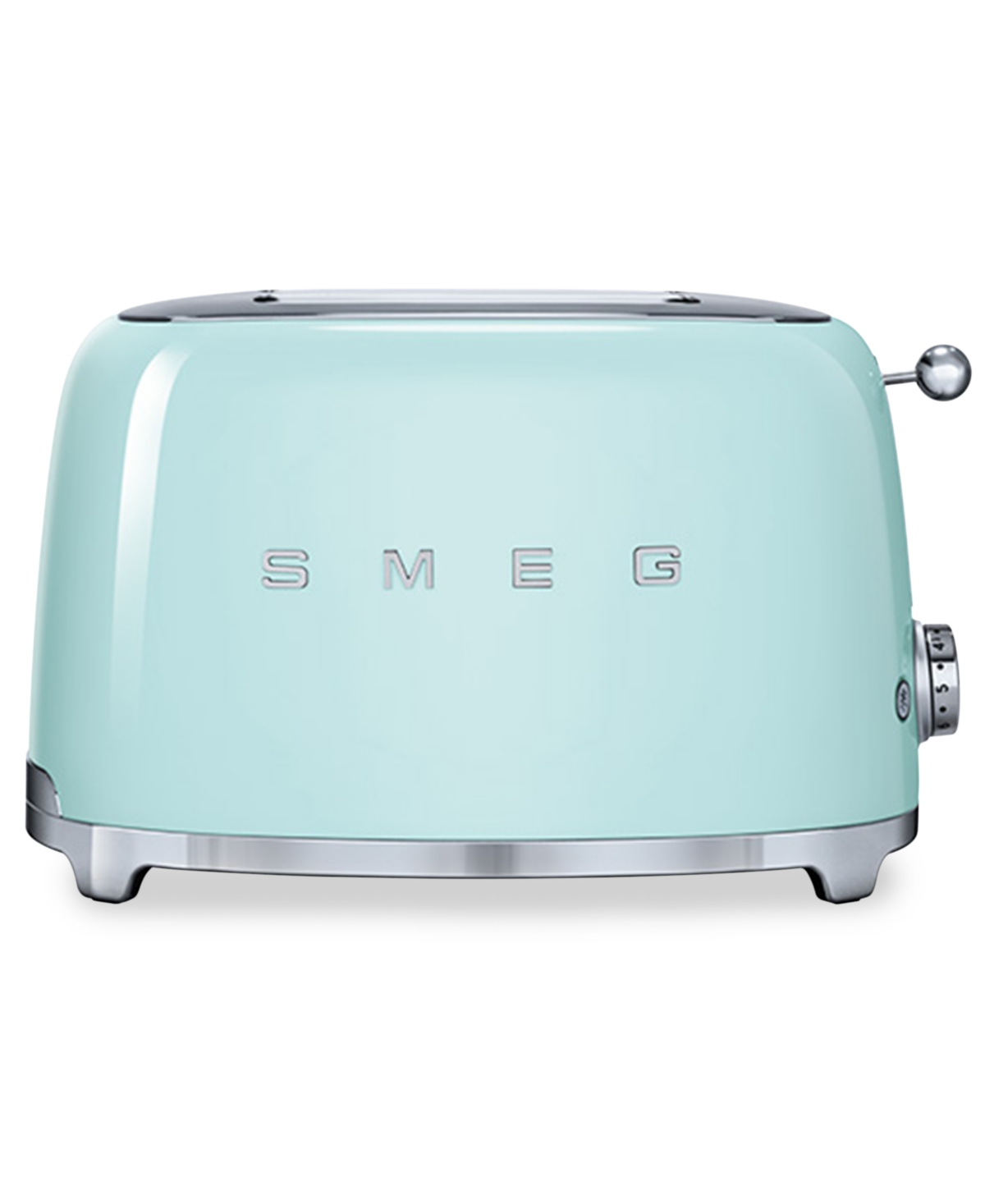 Shop Smeg 2-slice Toaster In Pastel Green