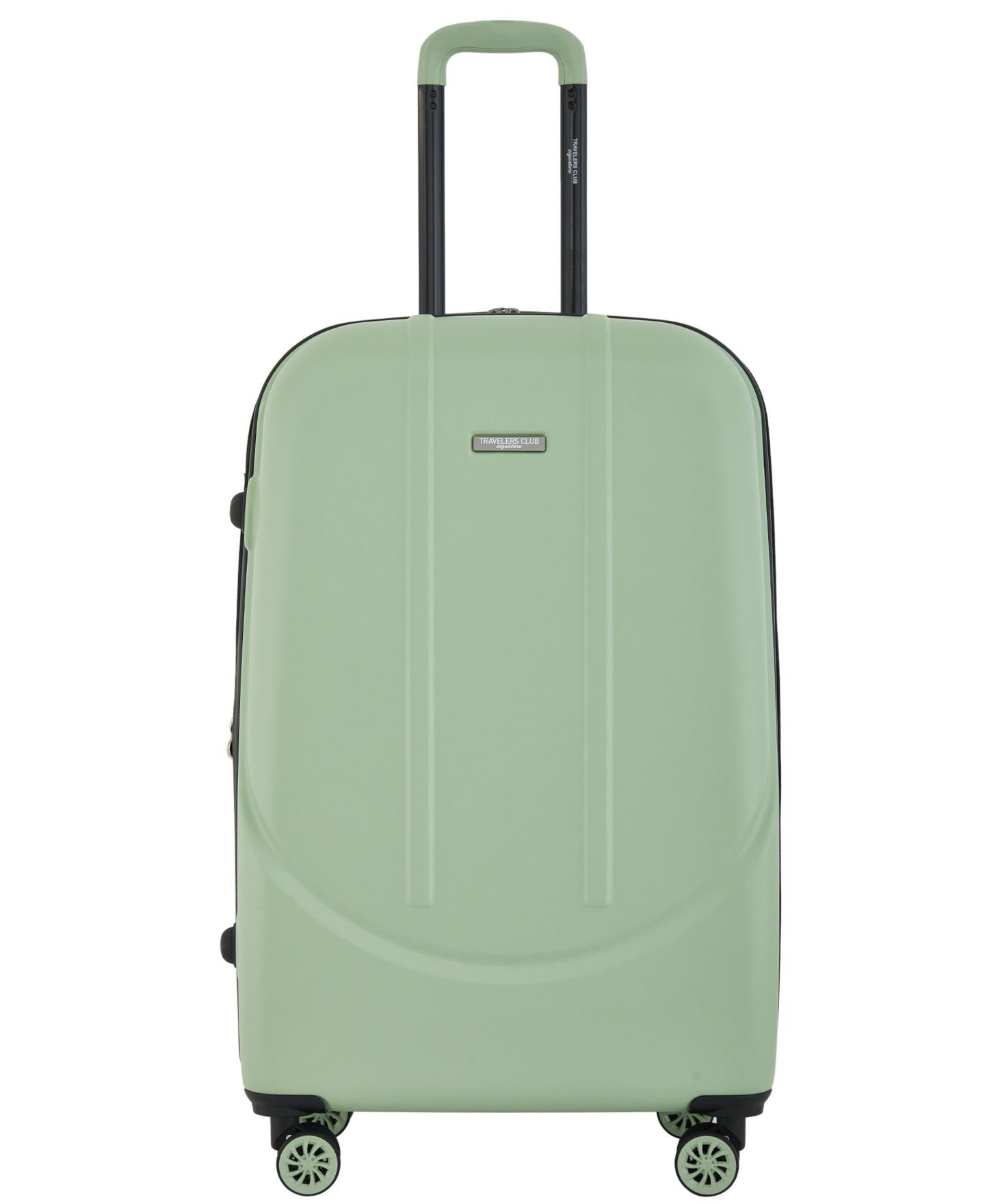 Чемоданы Travelers Club Falkirk 3pc. Hardside Expandable Luggage Set, цвет: Зелёный — фото 4