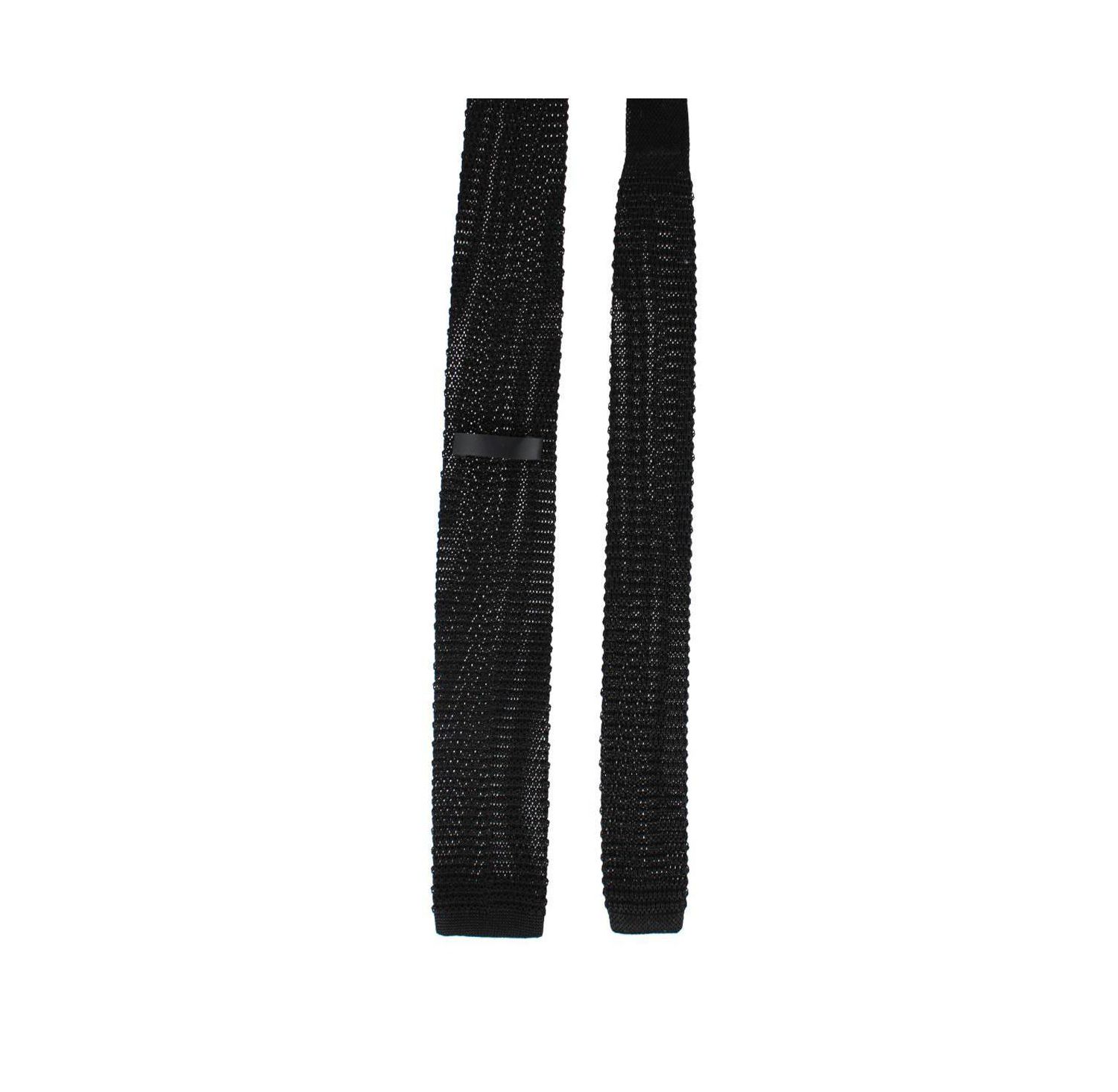 Men's Zion Knit Silk Solid Colored Necktie