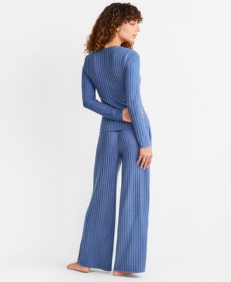 Women's Soft Rib-Knit Pajama Set, XS-3X, Macy's Exclusive