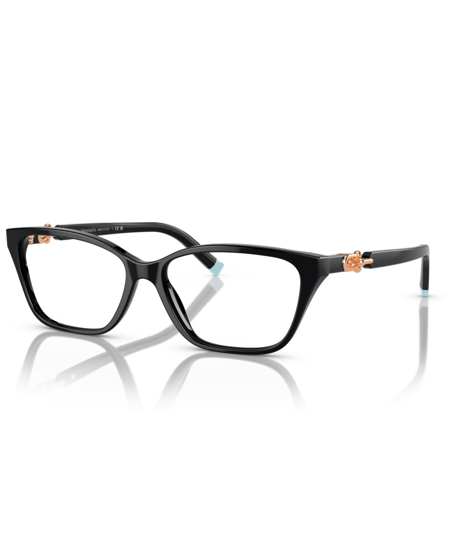 Woman Rectangle Plastic TF2229 Eyeglasses
