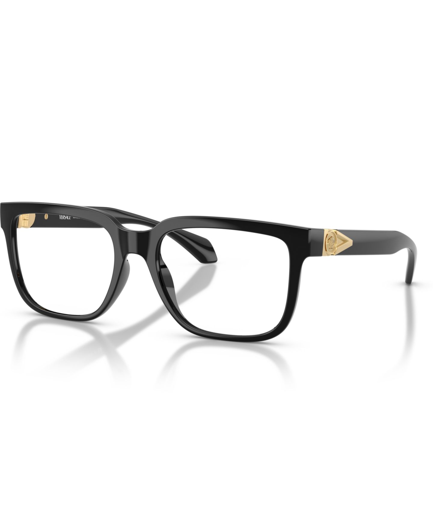 Мужские очки Versace Man Square Plastic VE3377U Eyeglasses, цвет: Чёрный — фото 1