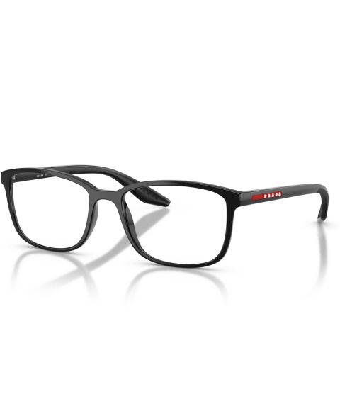 Мужские очки PRADA LINEA ROSSA Man Pillow Plastic PS 07RV Eyeglasses, цвет: Чёрный