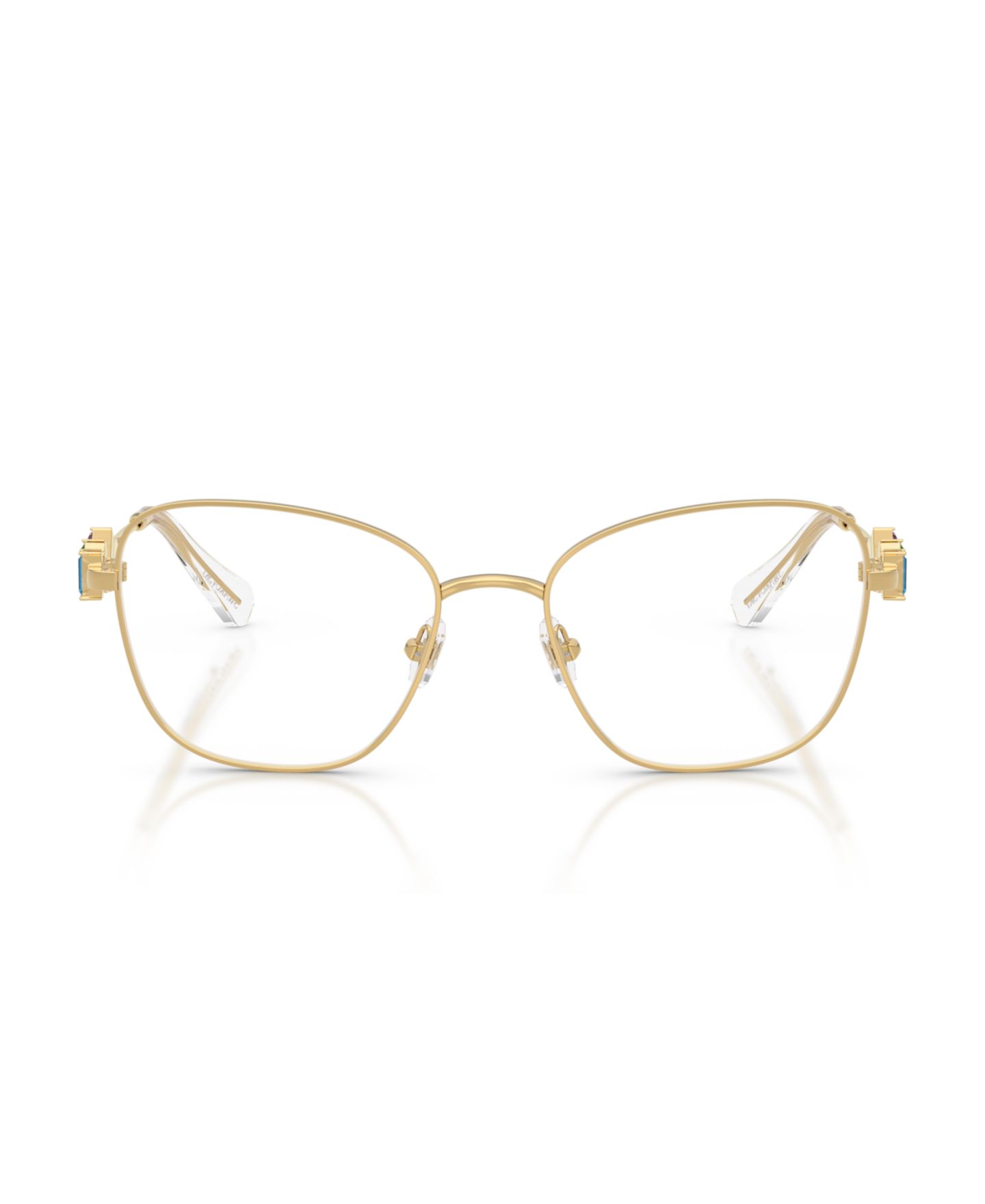 Женские очки Swarovski Woman Irregular Metal SK1025 Eyeglasses, цвет: Золотой — фото 2