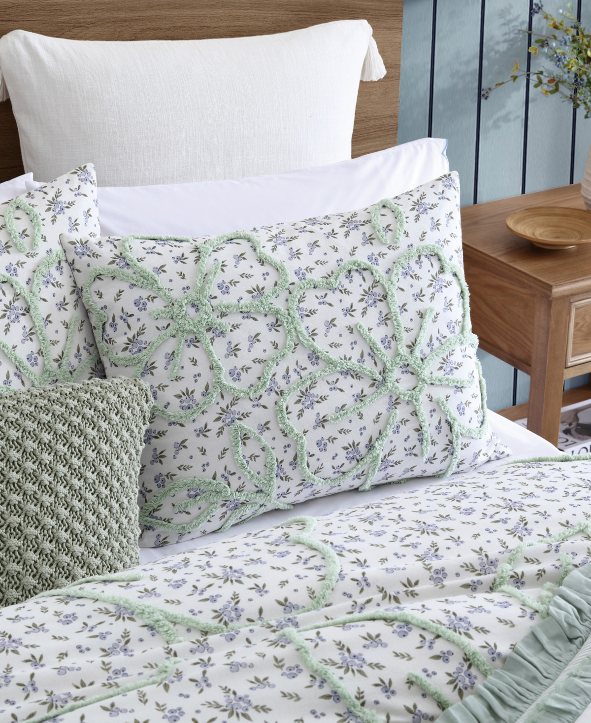 Peri Home Blueberry Chenille 3-Pc. Comforter Set