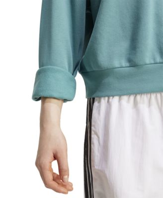 Women's Essentials Crewneck Small-Logo Sweatshirt 