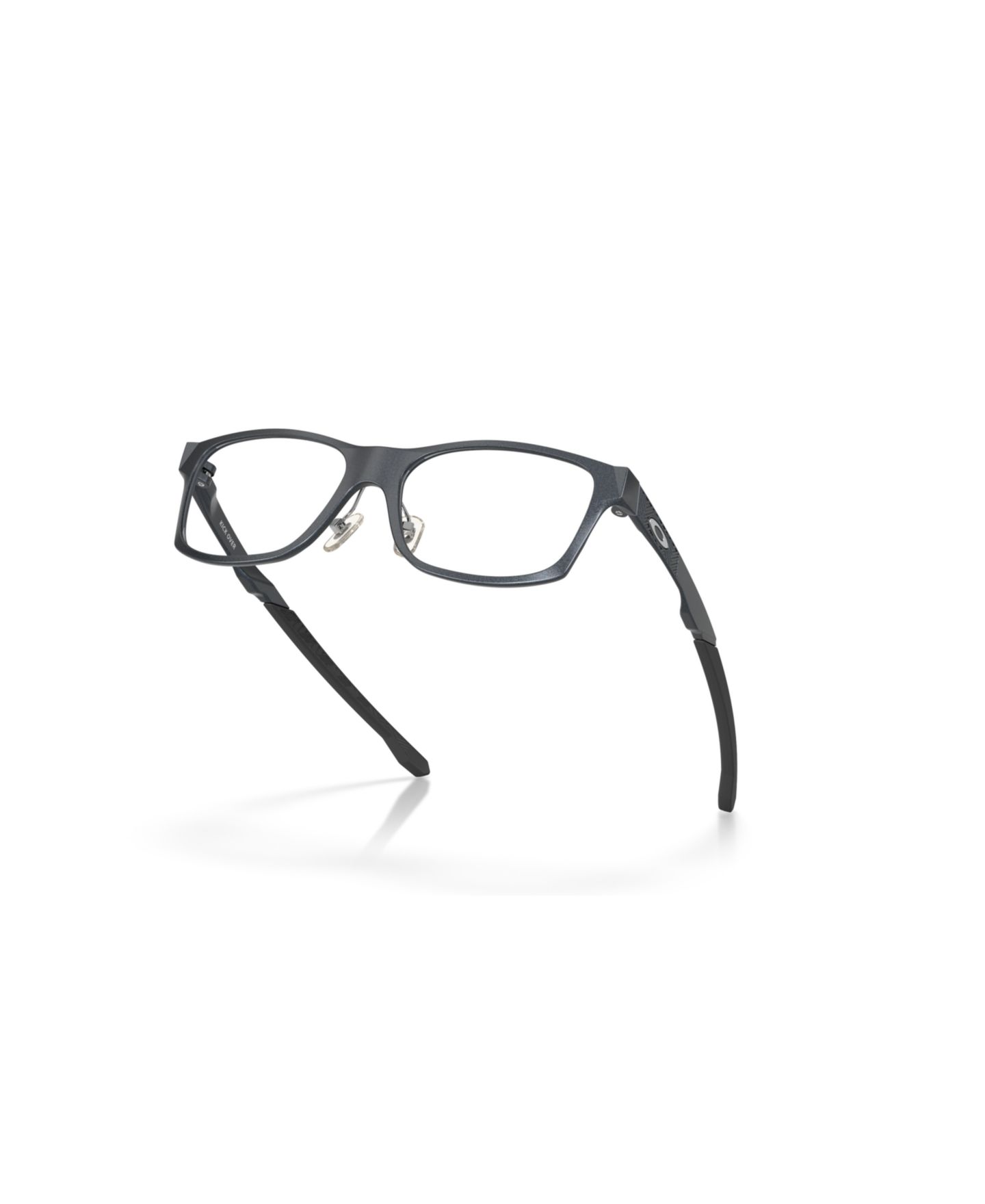 Детские очки Oakley JR Oakley Kids Rectangle Plastic OY8025D Kick Over Forge Collection Eyeglasses(Ages 07-10), цвет: Матовый синий стальной — фото 9