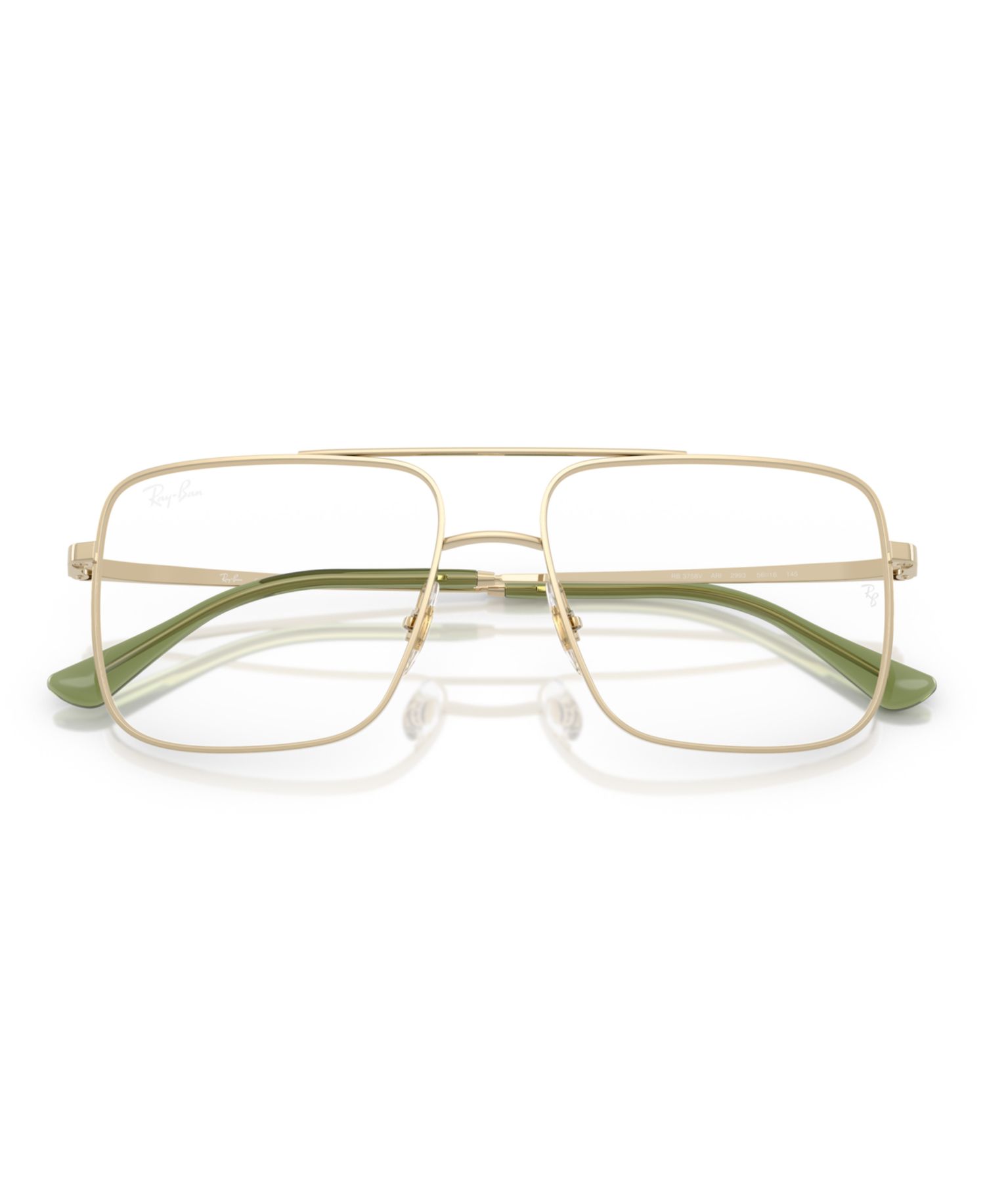 Unisex Square Metal RB3758V Ari Optics Eyeglasses
