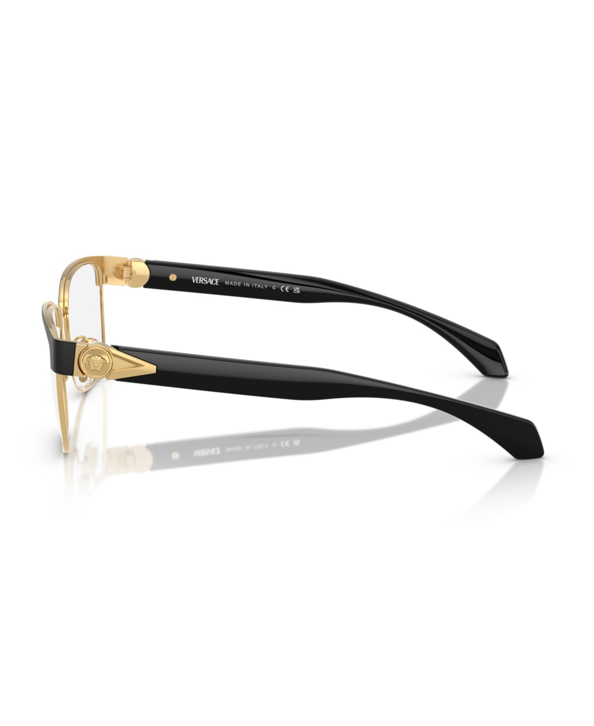Мужские Versace Man Square Metal VE1306 Eyeglasses — фото 4