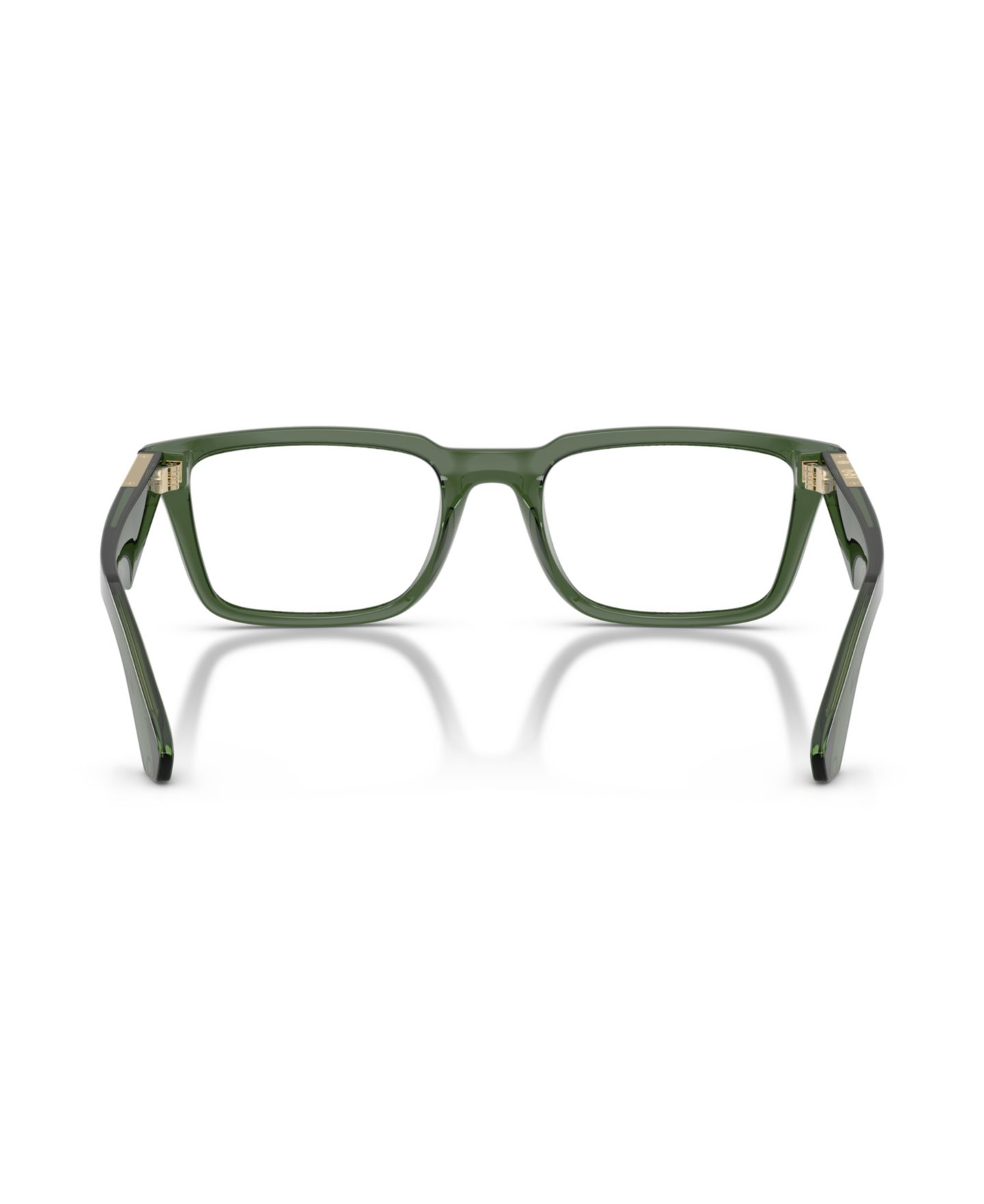Мужские очки Burberry Man Rectangle Plastic BE2428U Eyeglasses, цвет: Зелёный — фото 3