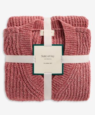 Women's Chenille Sweater & Pant Set, XS-3X, Macy's Exclusive