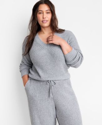 Women's Chenille Sweater & Pant Set, XS-3X, Macy's Exclusive