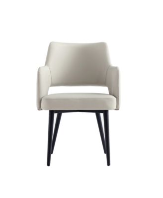 Tremont Leatherette Upholstered Dining Armchair