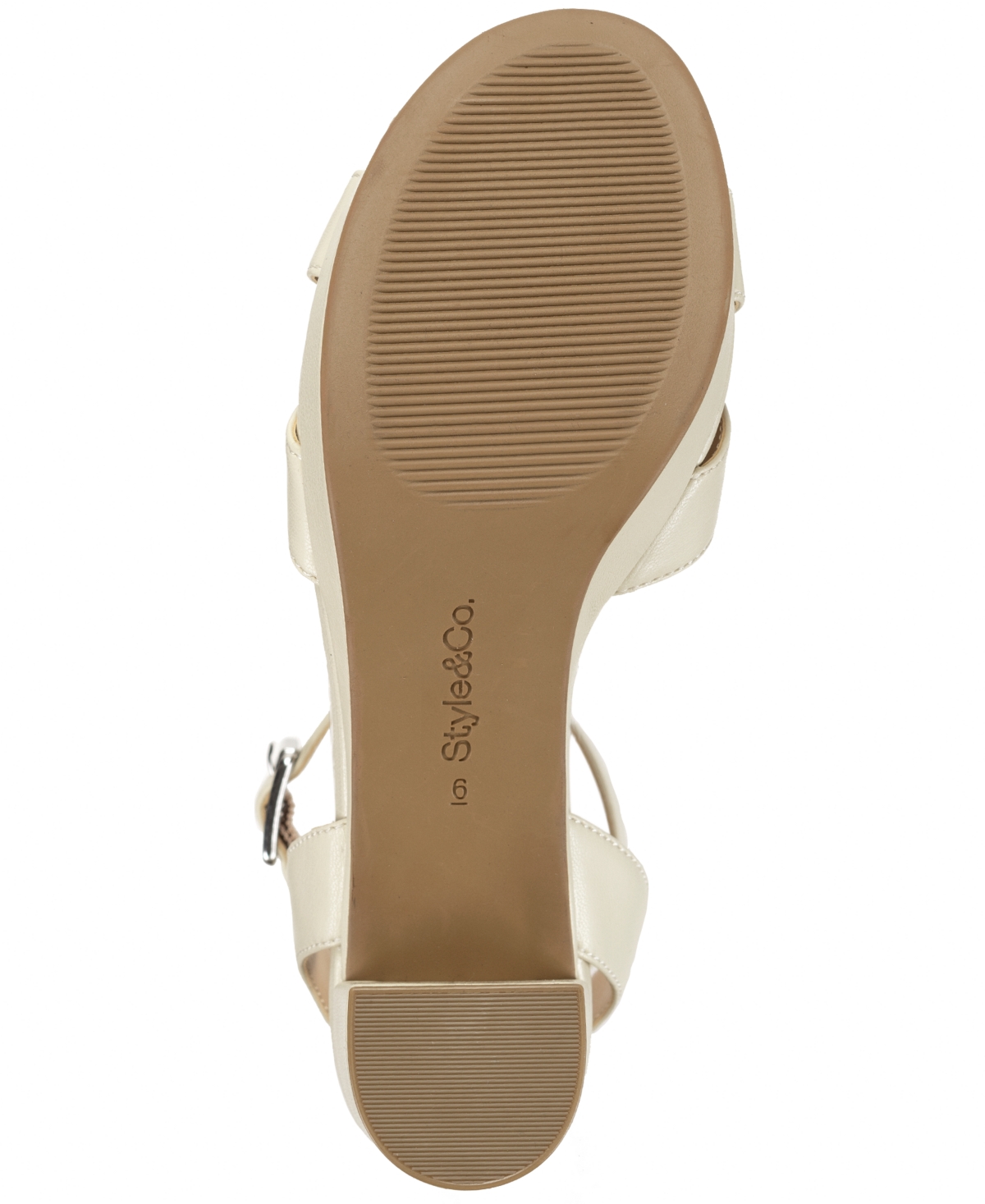Style & Co Women's Shannonn Block-heel Dress Sandals, Exclusively At Macy's In Brown