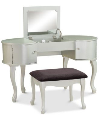 Linon Home Décor - Linon Diane Vanity Set, Direct Ship