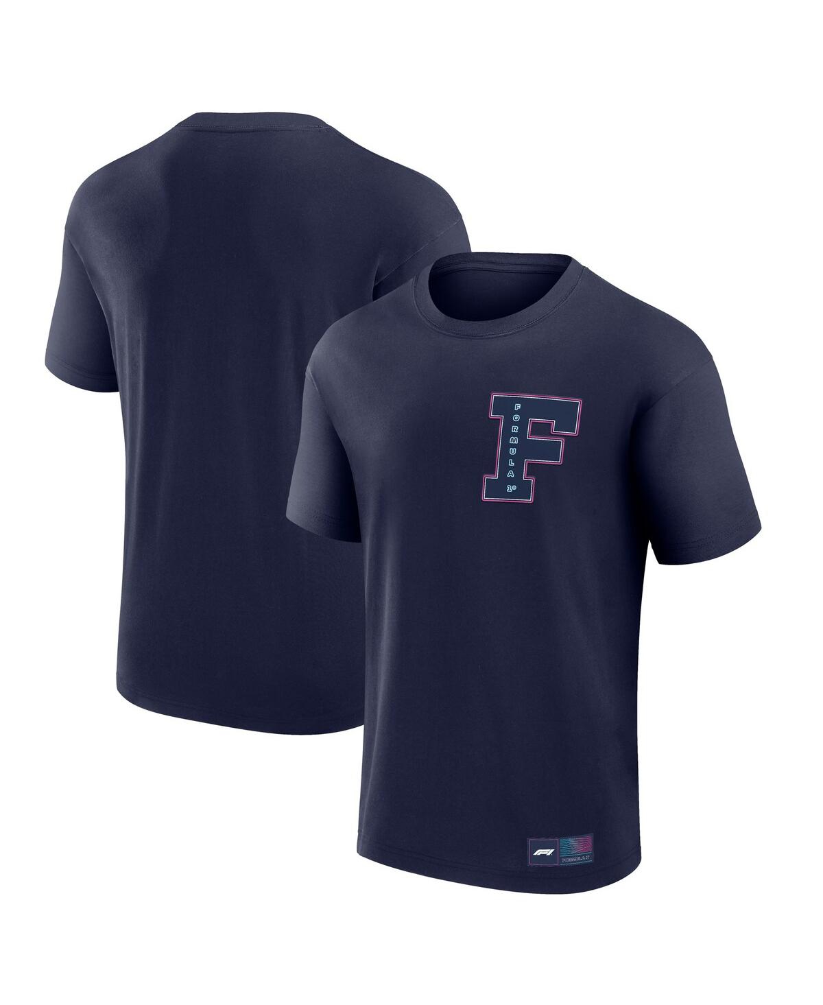 Men's Navy Neon Nights T-Shirt - Navy