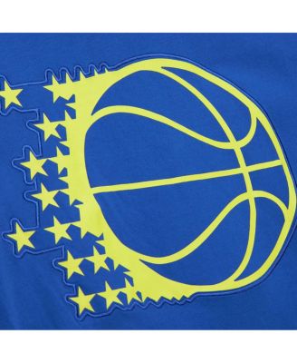 Men's Blue Orlando Magic Hardwood Classics Neon Nights Premium T-Shirt