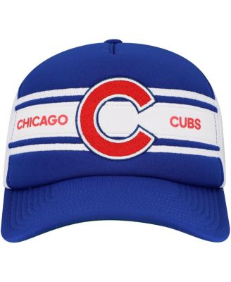 Men's Royal Chicago Cubs Sideline Trucker Adjustable Hat
