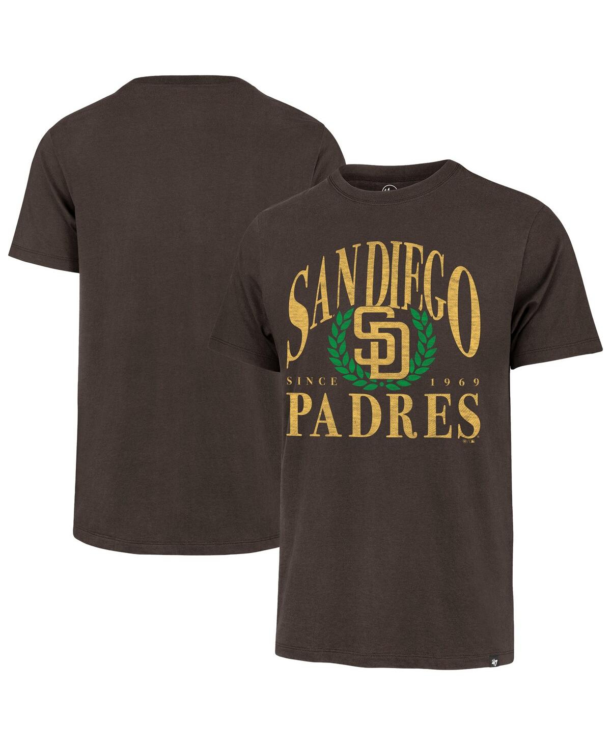 Men's Brown San Diego Padres Pitchout Franklin T-Shirt - Brown