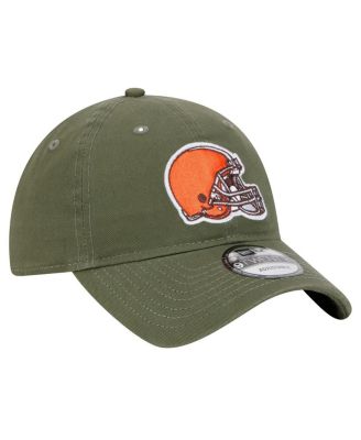 Men's Olive Cleveland Browns Main 9TWENTY Adjustable Hat