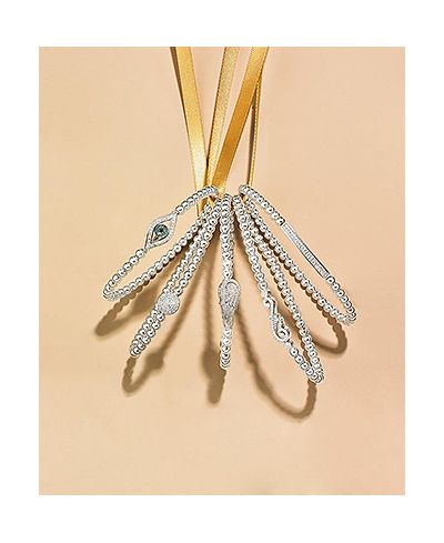 Wrapped™ Diamond Stretch Bracelets in Sterling Silver
