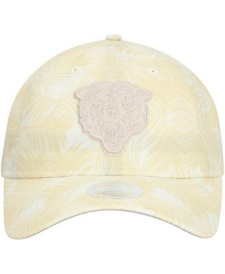 Women's Cream Chicago Bears Frond 9TWENTY Adjustable Hat