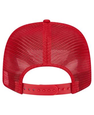 Men's Red Washington Nationals Flag 9SEVENTY COOLERA Stretch-Snap Hat