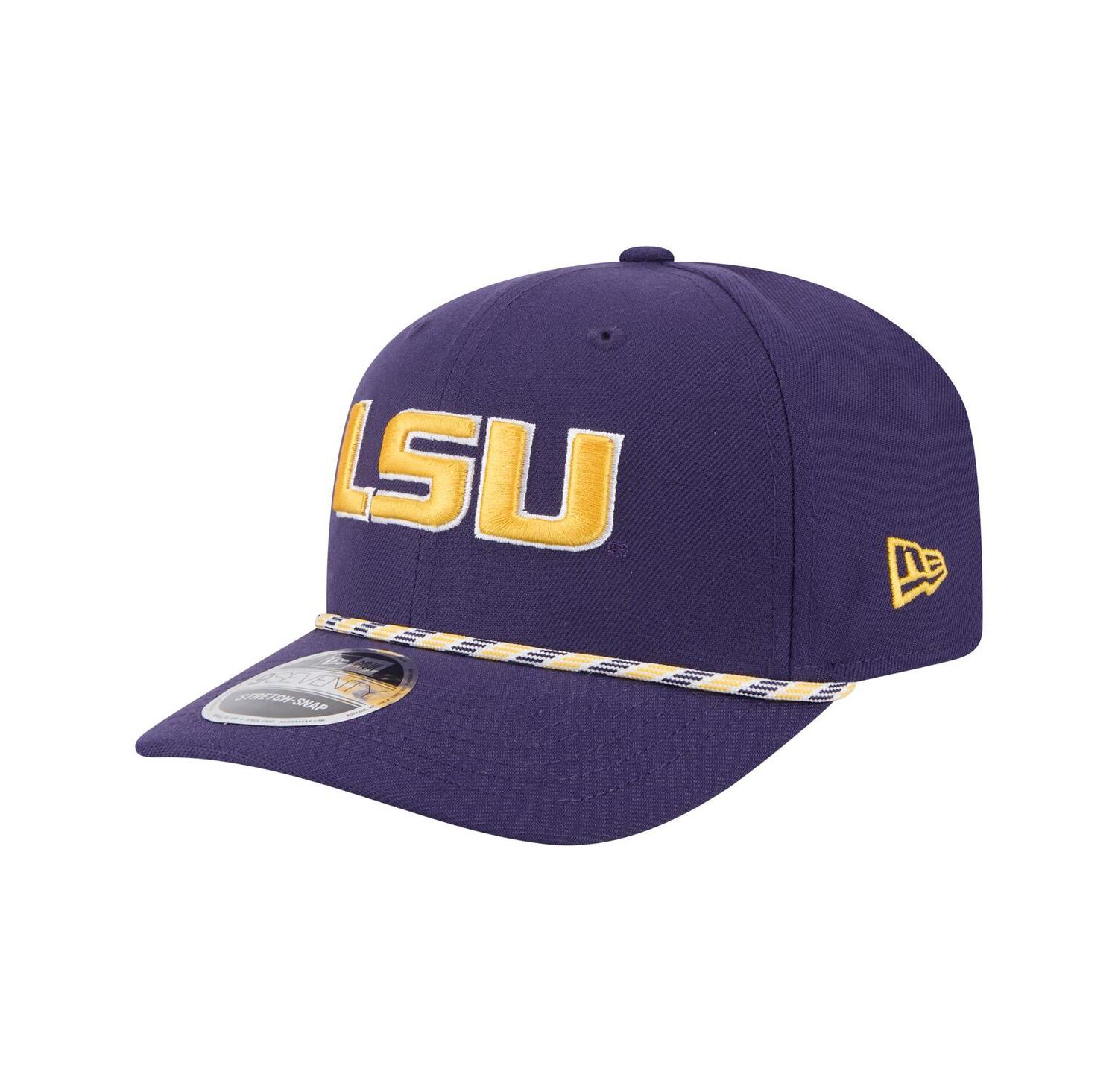 Men's Purple LSU Tigers Gameday Multi-Rope 9SEVENTY Stretch-Snap Hat