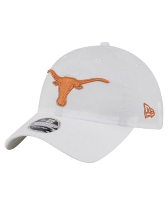 New Era - Men's White Texas Longhorns Active Ripstop 9TWENTY Adjustable Hat