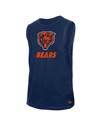 Men's Navy Chicago Bears Leisure Collection Tank Top