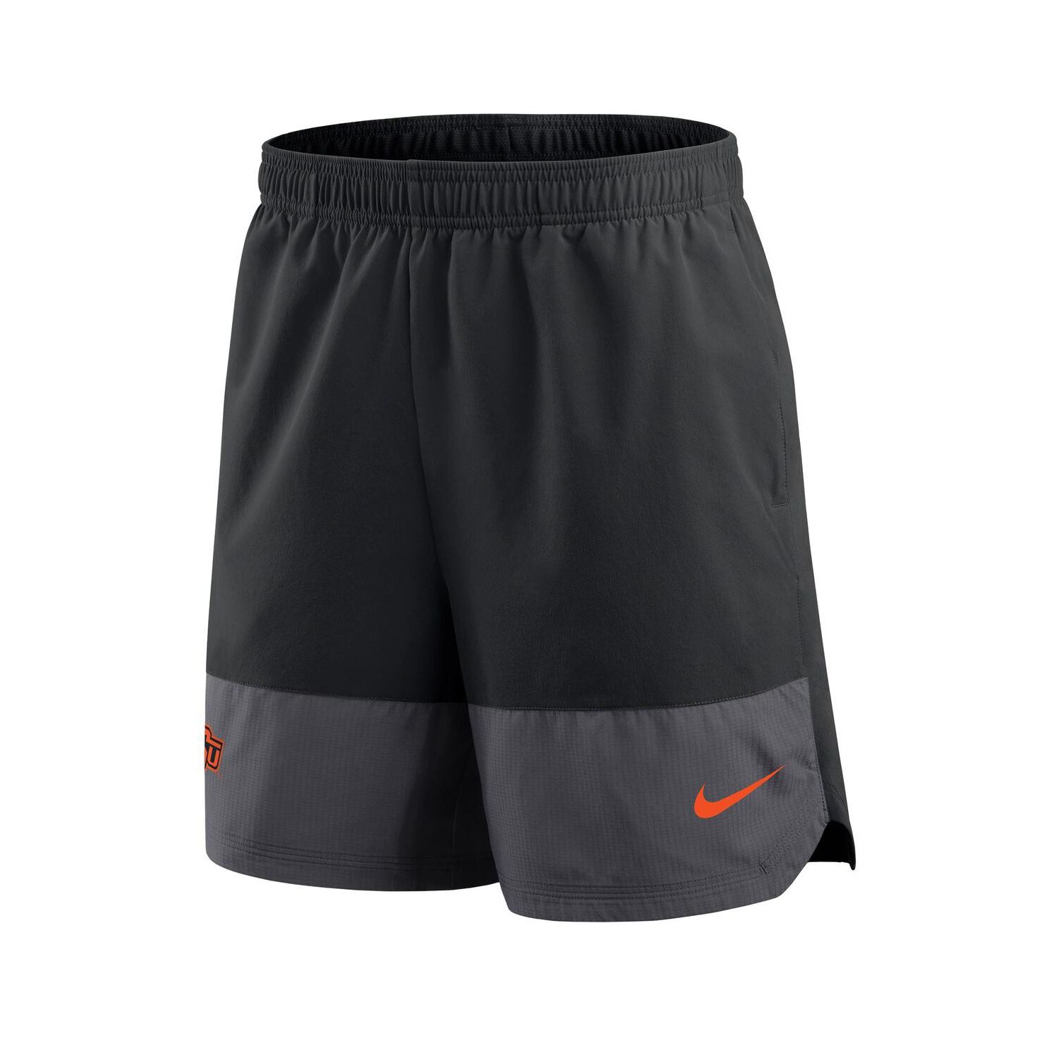 Men's Black Oklahoma State Cowboys 2025 Sideline Performance Shorts