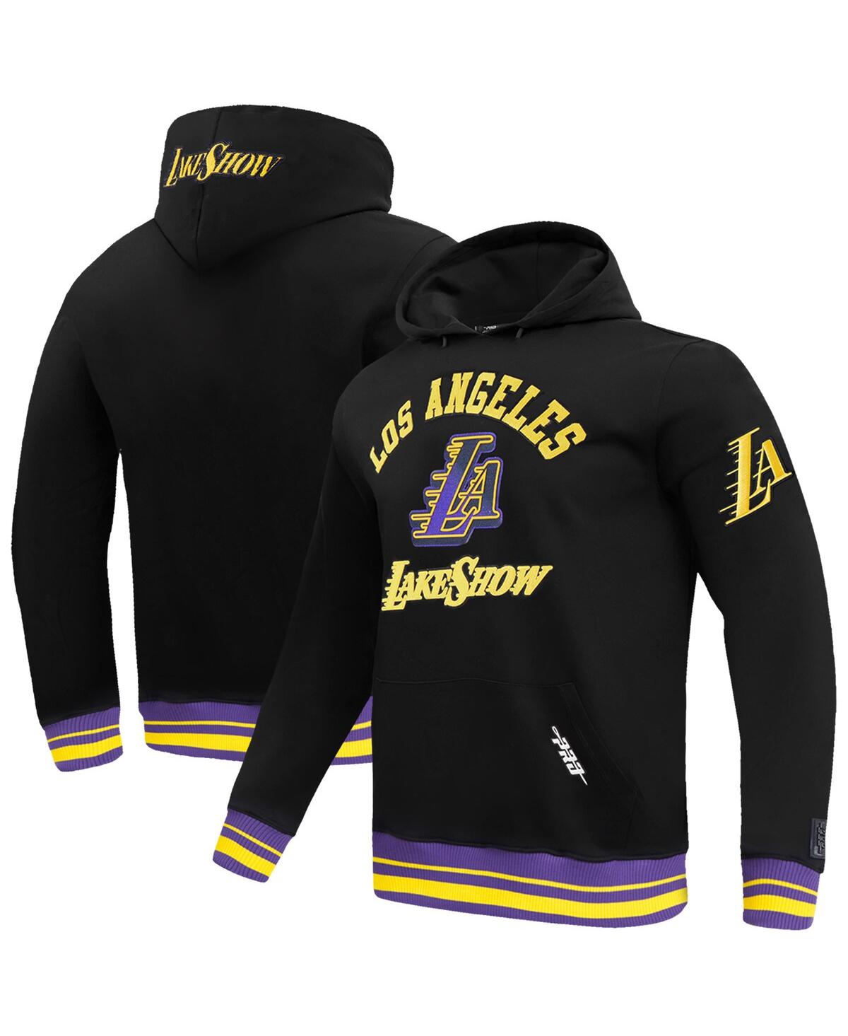 Men's Black Los Angeles Lakers 2024/25 City Edition Pullover Hoodie - Black