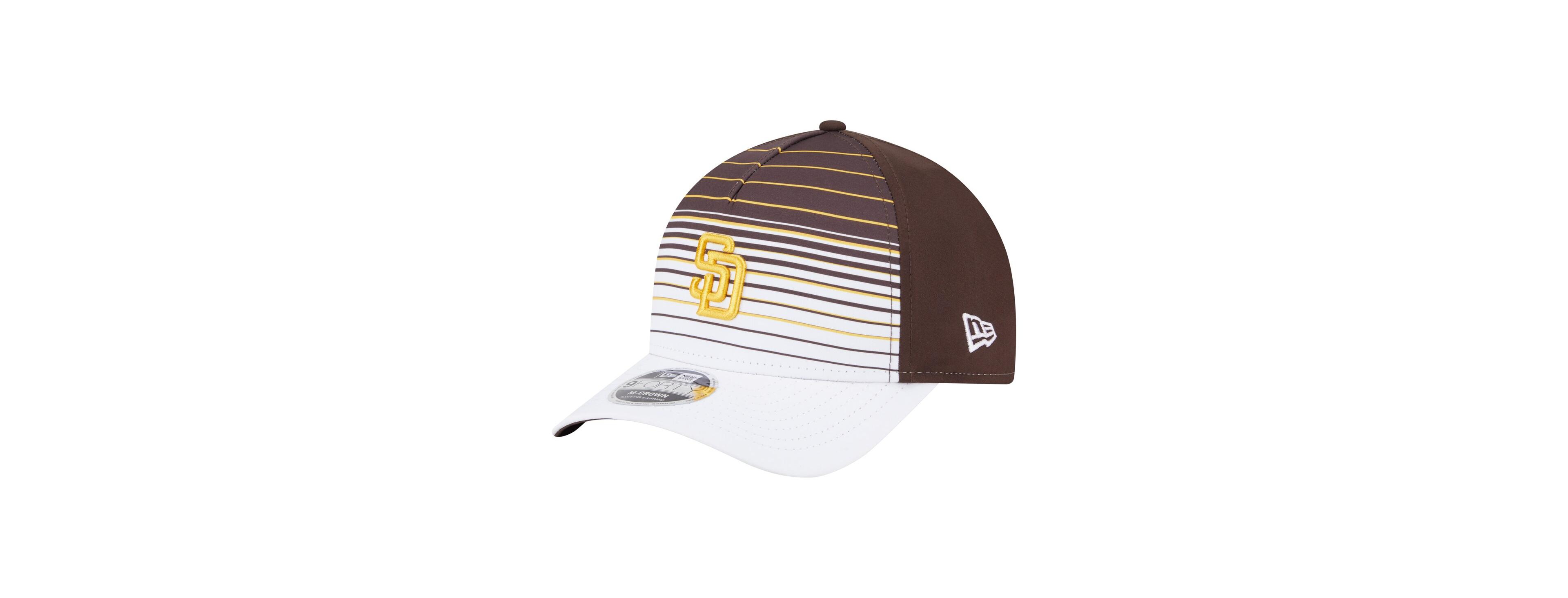 New Era Men's Brown San Diego Padres Gradient 9FORTY M-Crown Adjustable Hat
