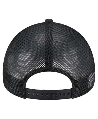 Men's Black Chicago White Sox 9FORTY A-Frame Trucker Adjustable Hat