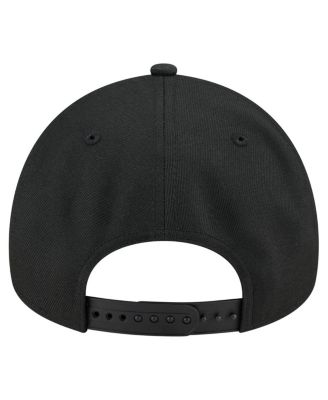 Men's Black WNBA Gear Core Logo A-Frame 9FORTY Adjustable Hat
