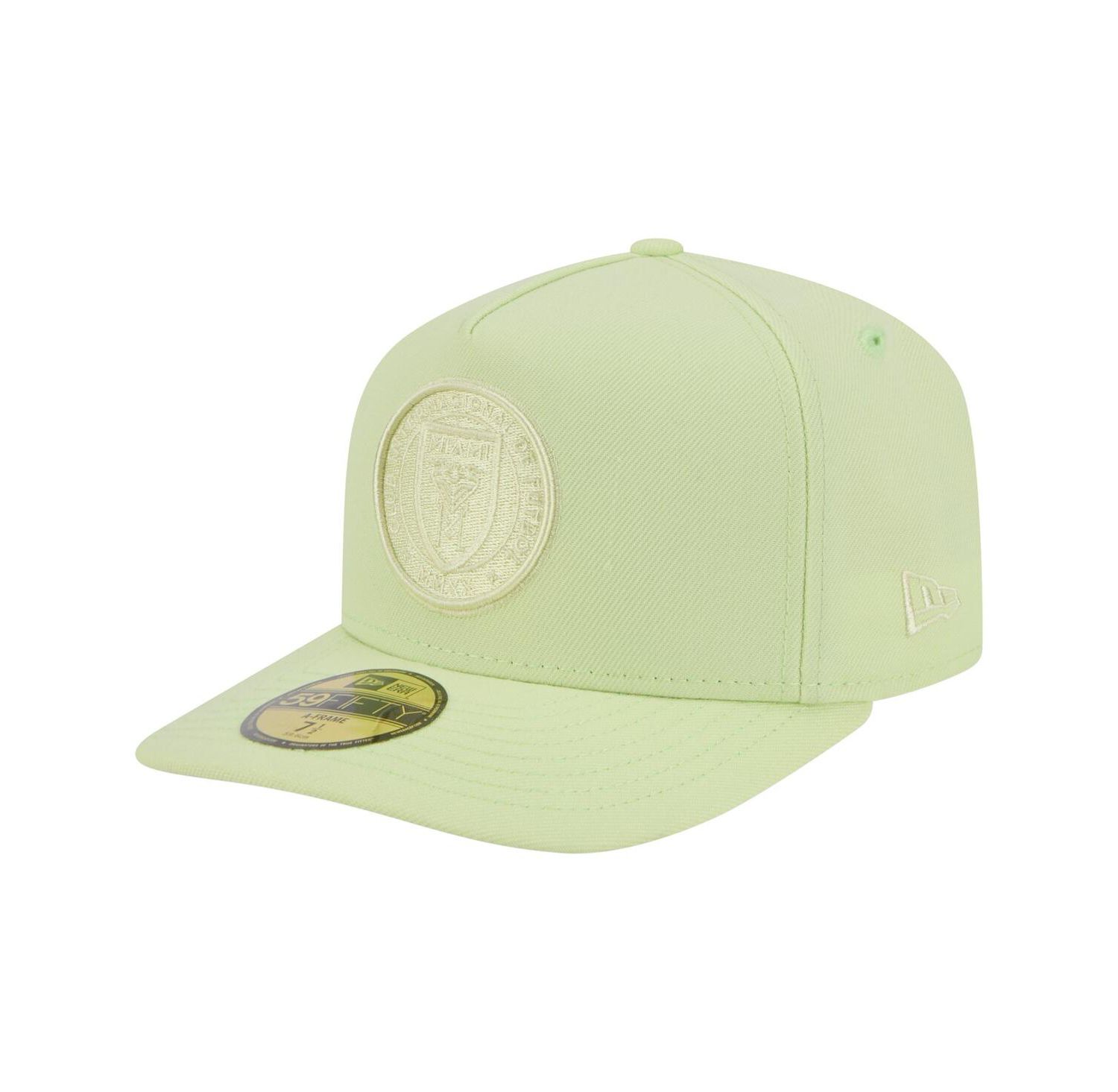 Men's Green Inter Miami CF Color Pack A-Frame 59FIFTY Fitted Hat