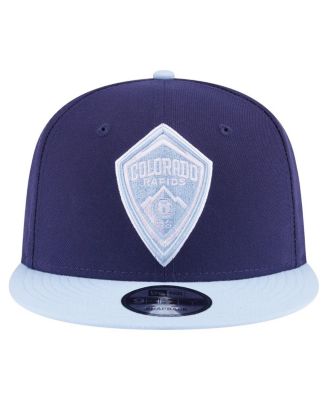 Men's Navy Colorado Rapids Color Pack Two-Tone 9FIFTY Snapback Hat