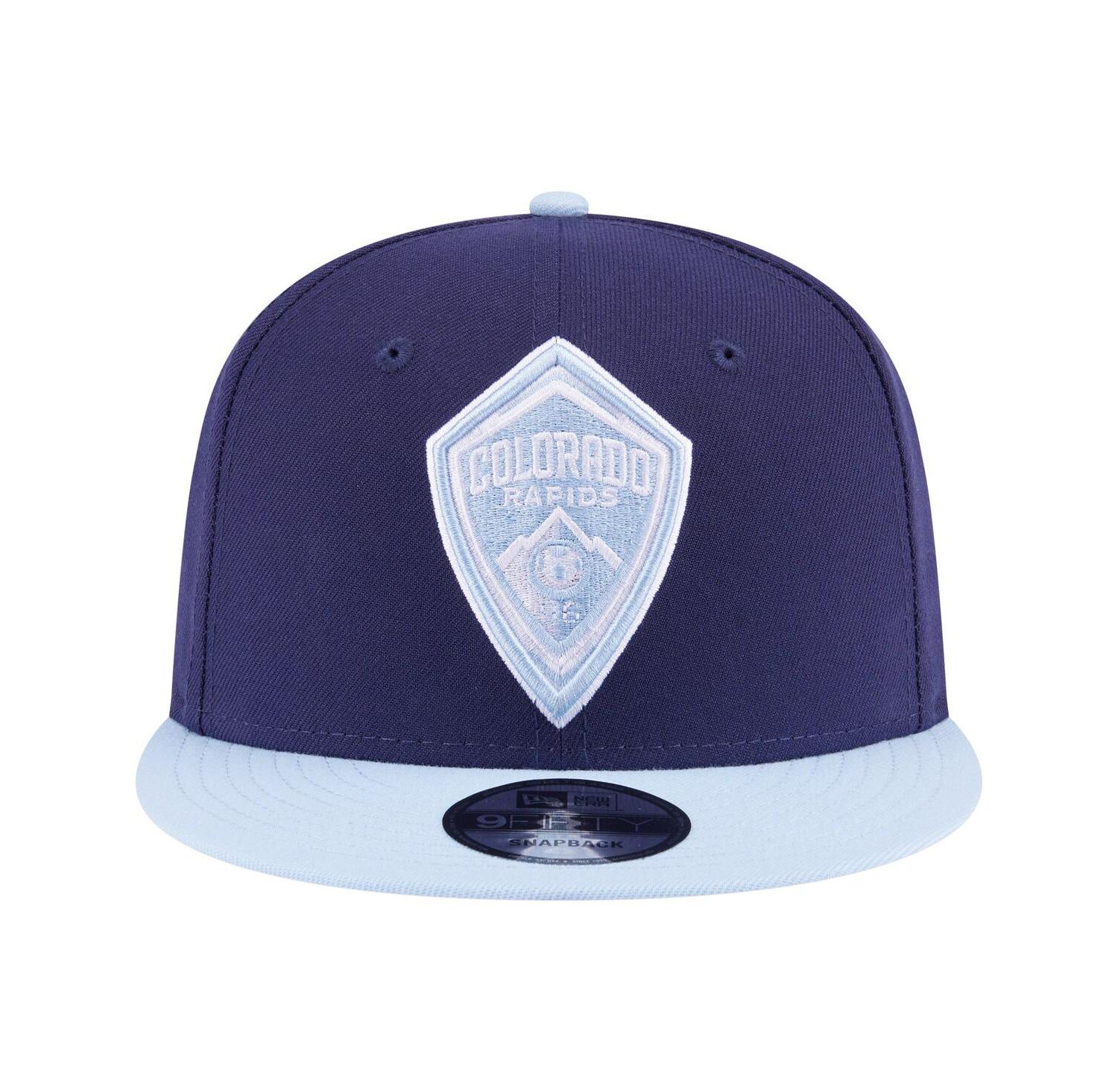 Men's Navy Colorado Rapids Color Pack Two-Tone 9FIFTY Snapback Hat