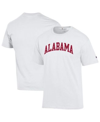 Champion - Men's White Alabama Crimson Tide Basic Arch T-shirt