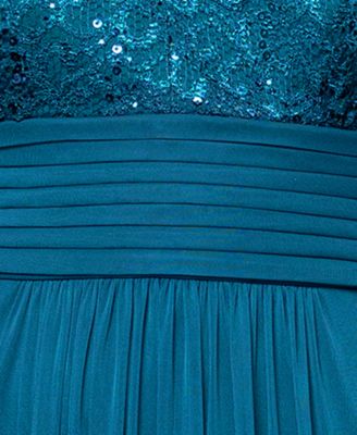 Plus Size Lace Long Halter Dress